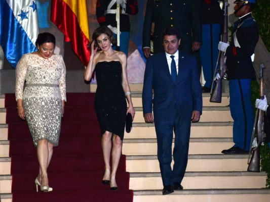 Honduras: Una cena con Letizia en Casa de Gobierno