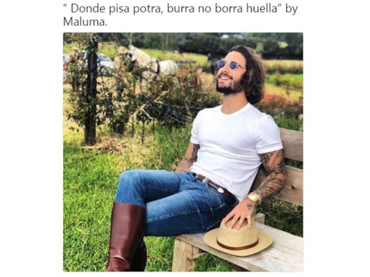 Los mejores memes de Maluma y sus looks