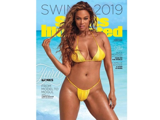 Tyra Banks hace historia al posar en Sports Illustrated a sus 45 años