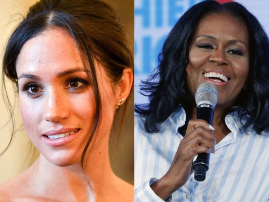 La reunión de Michelle Obama y Meghan Markle