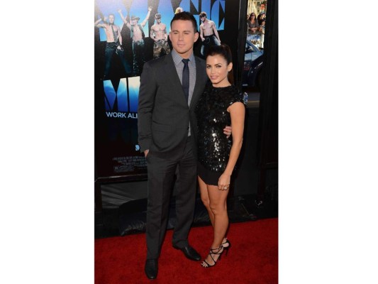 Los mejores momentos de Channing Tatum y Jenna Dewan en red carpets