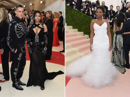 Nicki Minaj en Moschino y Jennifer Hudson