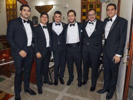 Cristina Sunceri, Adrian Larach, Constantino Barletta, Andres Rosenthal, Joaquin Pérez y Luis Miguel Larach.