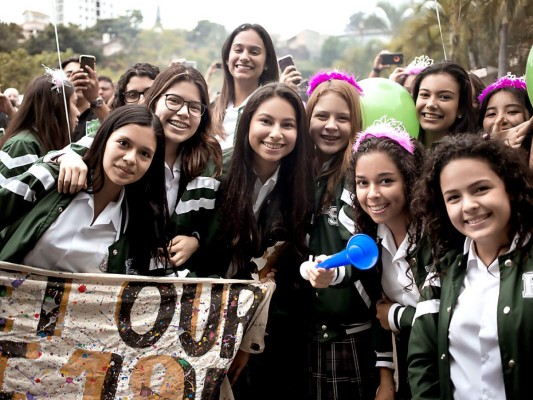 Senior entrance, Elvel School