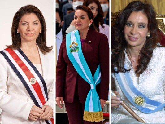 13 Mujeres Presidentas de América latina