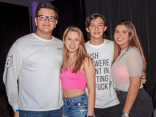 Sebastian Nassar, Kelly Thompson, Rodrigo Jaar y Gaby Mourra.