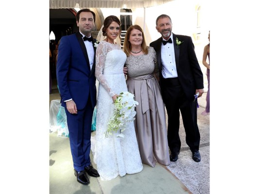 La boda religiosa de Daniela Misas y Oscar Kafati