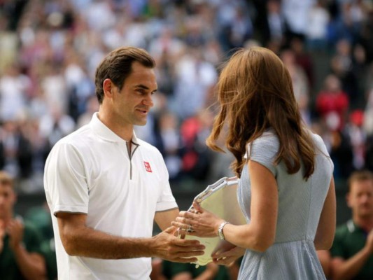 Las caras de Kate Middleton en la final de Wimbledon