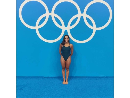 Julimar Ávila de 24 años representará a Honduras en natación, específicamente en los 200 metros mariposa.