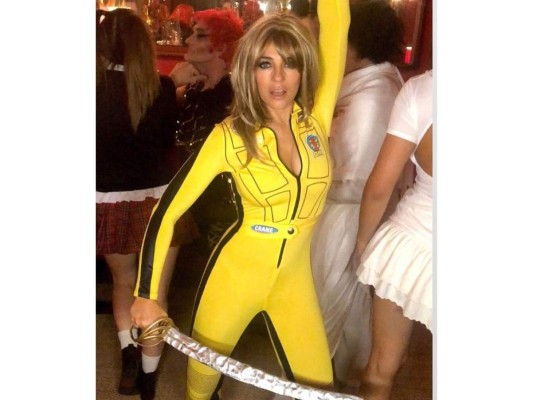 Elizabeth Hurley como Beatrix Kiddo de Kill Bill Vol. 1.