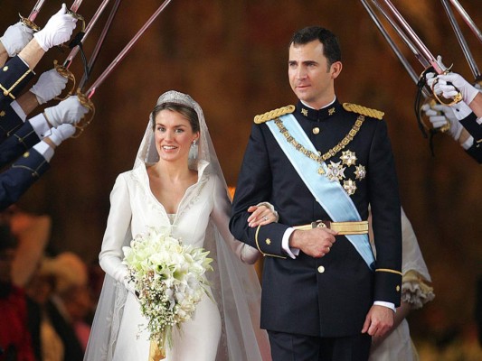 Los reyes de España Felipe VI y Letizia en imagenes