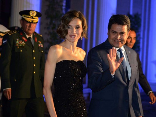 Honduras: Una cena con Letizia en Casa de Gobierno