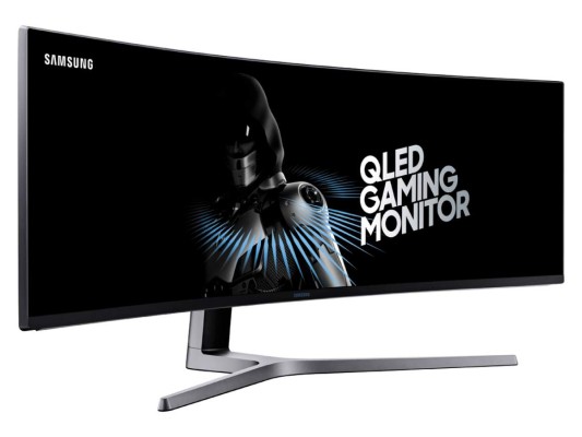 Samsung’s Curved Monitor<br/>El monitor CHG90 de 49 pulgadas es la fusión de dos pantallas HD y viene a convertirse en el sueño de todo contador para utilizar Excel y trabajar en hojas contables de gran tamaño. Gracias al software de personalización de Samsung, los usuarios además podrán disfrutar de una película y un juego de vídeo a la vez.