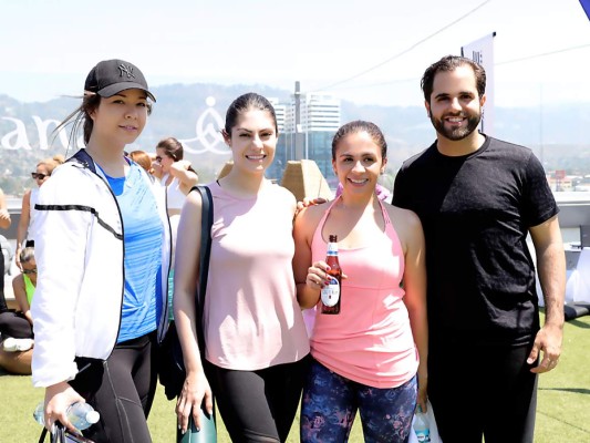 Asana Yoga y Michelob Ultra presentaron Rooftop Yoga 2019