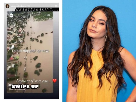 Vanessa Hudgens: la guapa actriz motivó a sus millones de seguidores a donar luego de compartir el video de Valeria.<br/>