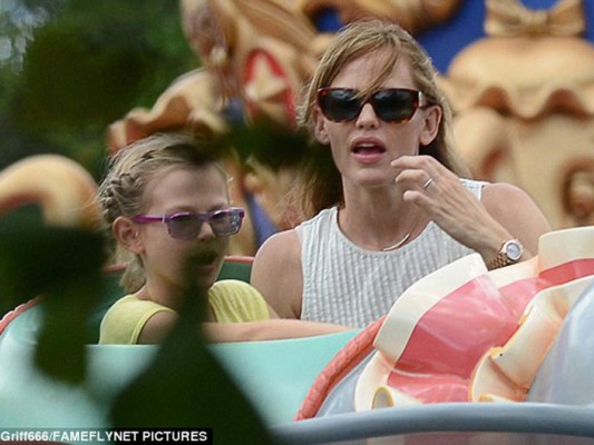 Tenso fin de semana para Jennifer Garner y Ben Affleck en Disney World