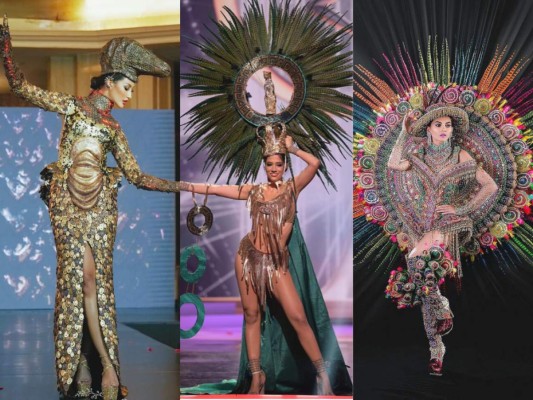 Belleza, elegancia, encanto y riqueza cultural se vivió en el desfile de trajes típicos de Miss Universo 2020. De las 74 candidatas compitiendo por la corona, algunas destacaron por sus increíbles y originales atuendos nacionales. Aquí te decimos quiénes fueron.