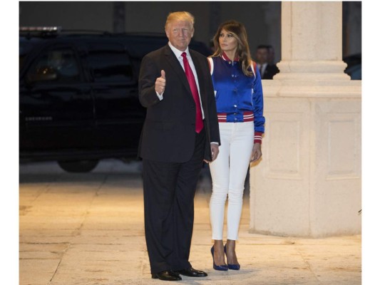 Melania Trump y su polémico look para el Super Bowl