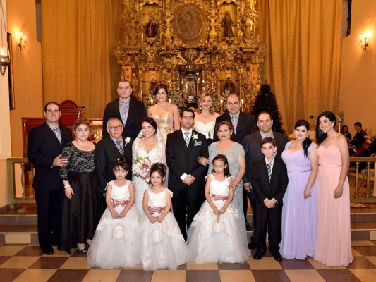 La boda religiosa de Ana Ortez y Nicolás García