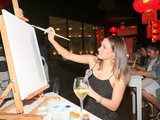 Sip and Paint en Hanawa Sushi y Terrace   