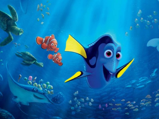 2.- De los creadores de Buscando a Nemo, Pixar estrenó Buscando a Dory, la cinta animada de Andrew Stanton que se llevó mil 26 millones 406,305 dólares.