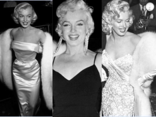 Marilyn siempre fue un ícono de la moda y belleza demostrándolo siempre con estos increíbles looks