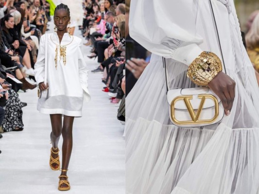 Valentino presentó su colección Spring 2020 en Paris Fashion Week