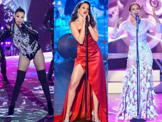 La representante de Honduras en el famoso programa de talento musical La Academia, se ha destacado por su increíble voz pero también por lucir fabulosa en cada programa.