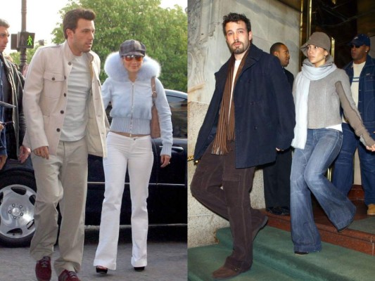 Con razón les apodaron Bennifer, ambos siempre parecían combinar hasta en sus outfits.
