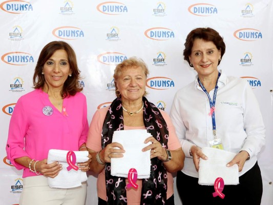 Diunsa presenta campaña de apoyo a la Liga Contra el Cáncer