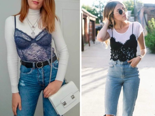 Ocho opciones para utilizar un bralette