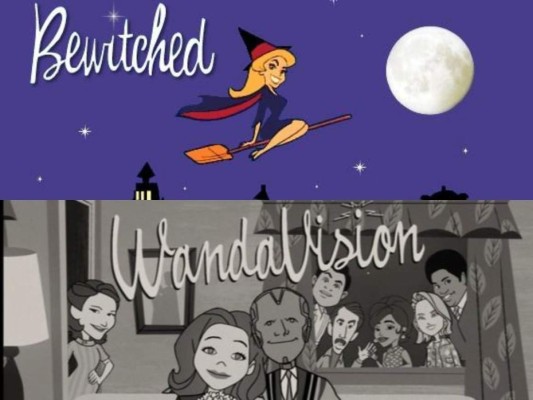 La presentación animada del segundo episodio es un homenaje a la exitosa Bewitched (1964), también con el posible descubrimiento del pueblo de Westview de sus poderes.
