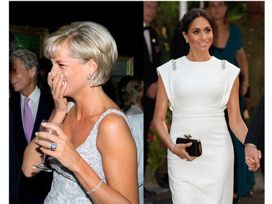 La pulsera de diamantes favorita de Lady Di ahora está en manos de la Duquesa de Sussex
