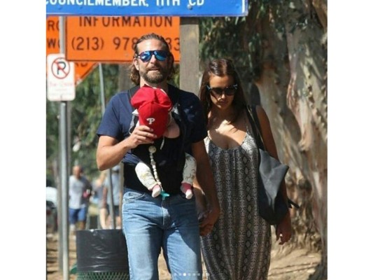 Bradley Cooper e Irina disfrutan unas vacaciones junto a su hija