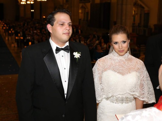 Boda eclesiástica de Catalina López y Mario Boquín