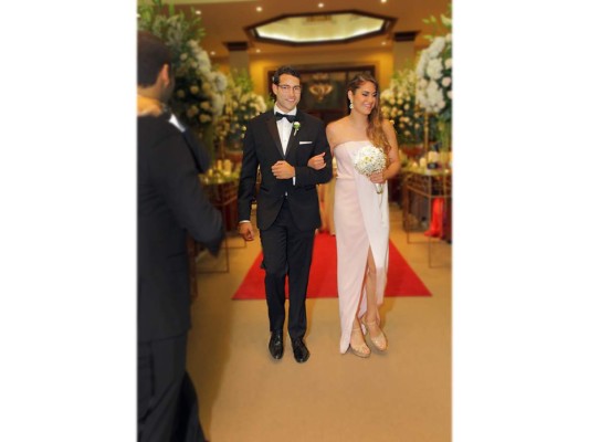 Roberto Facussé y Sophie Andonie unen sus vidas en matrimonio&nbsp;&nbsp;