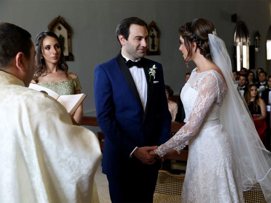 La boda religiosa de Daniela Misas y Oscar Kafati