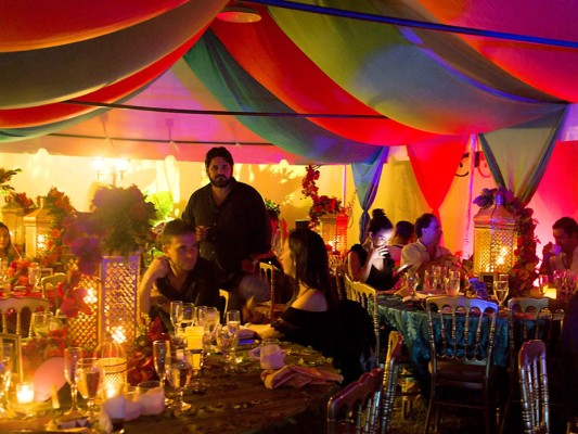 Fiesta de cumpleaños estilo marroquí para Micha Schmith  