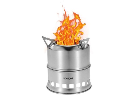 Cocina de acampar.