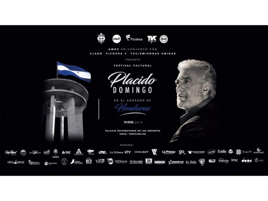 Festival Cultural “Placido Domingo en el corazón de Honduras”