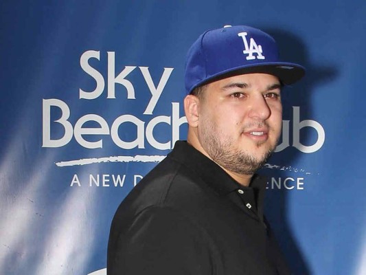 Rob Kardashian quiere estar delgado