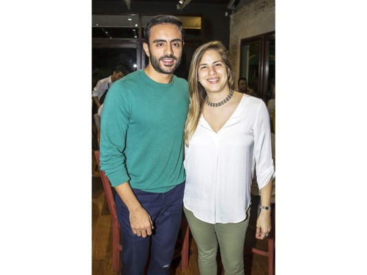 Juan Miguel Diban e Irene Guerra.