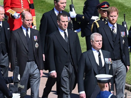 William y Harry se reencuentran en el funeral del príncipe Felipe
