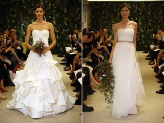 Carolina Herrera y la novia de la primavera 2016