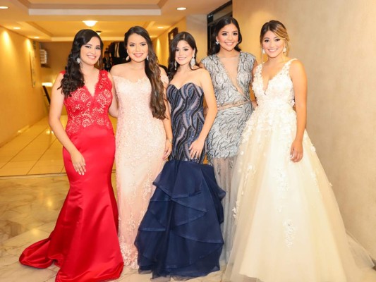 Valerie Fleming, Susy Ortiz, María Ávila, Elaine Irías, Marisol Ávilez