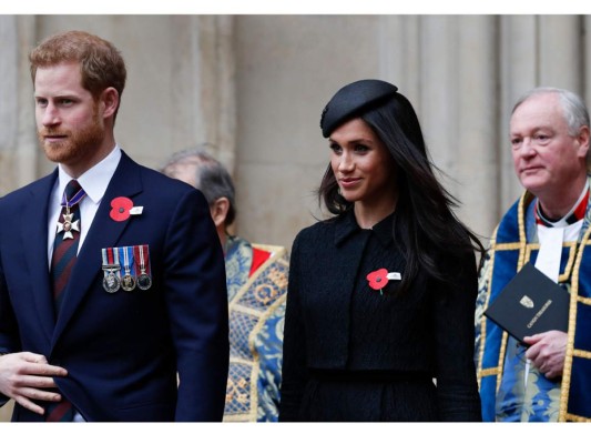 Meghan Markle en el Día de ANZAC