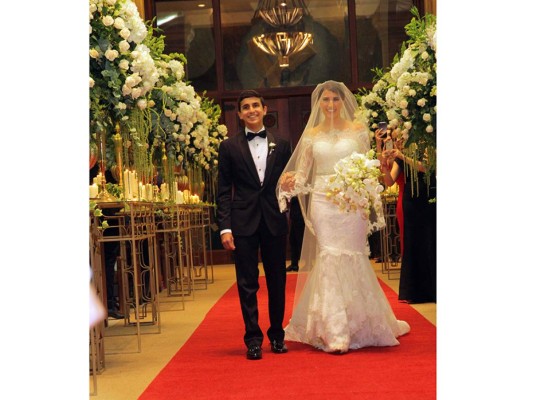 Roberto Facussé y Sophie Andonie unen sus vidas en matrimonio&nbsp;&nbsp;