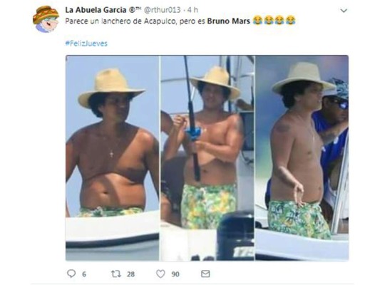 Bruno Mars sorprende con cambio de apariencia