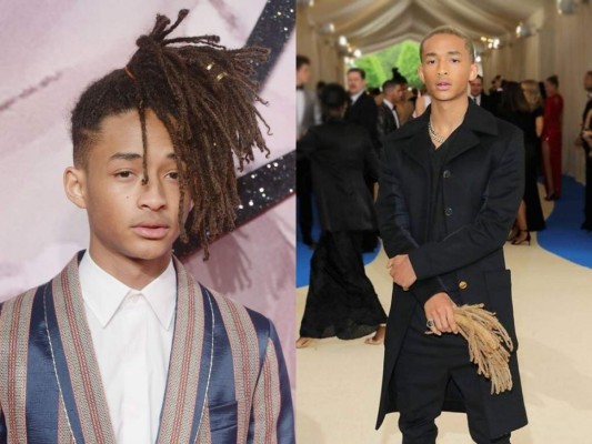 Los hijos de Will Smith tienen estilos únicos. Jaden, al igual que Stewart, caminó en la alfombra roja con un cabello totalmente rapado en la Met Gala y en la mano llevaba su antiguas dreadlocks que acababa de cortar.