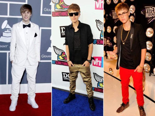 Justin Bieber, evolución de estilo